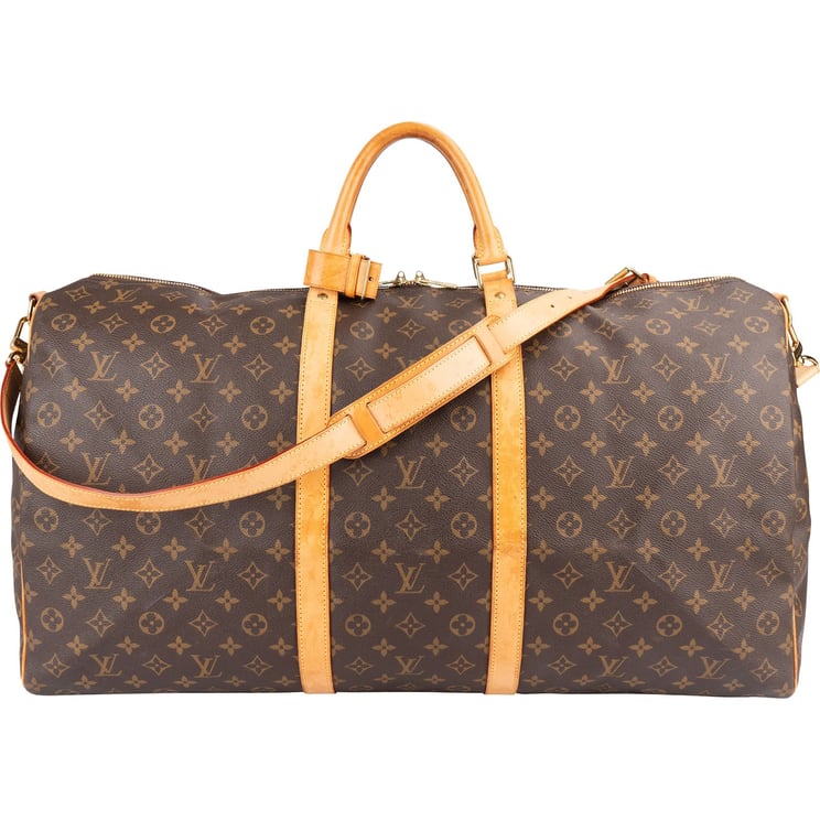 Louis Vuitton Louis Vuitton Monogram Canvas Keepall 60 Bandoulière Travel Bag