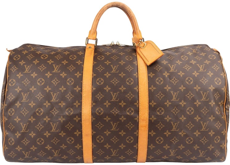 Louis Vuitton Louis Vuitton Monogram Canvas Keepall 60 Travel Bag