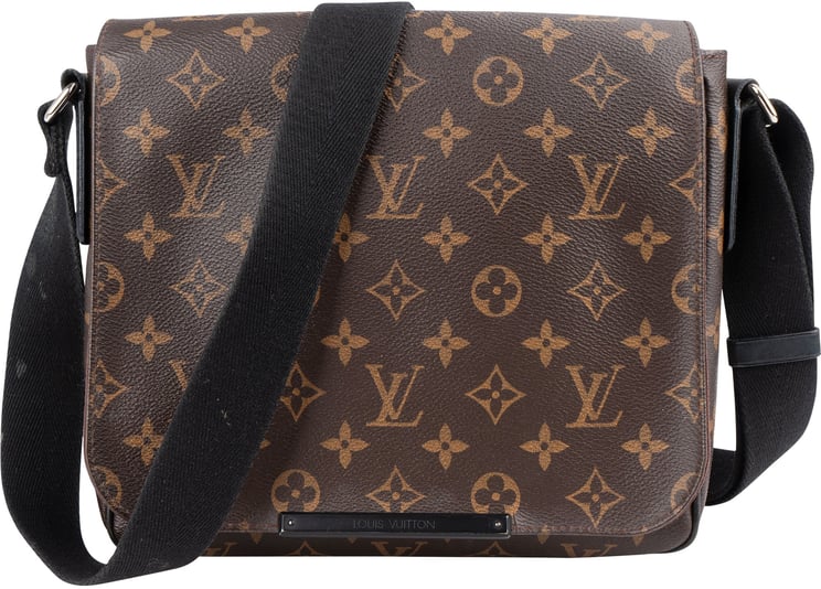 Louis Vuitton Louis Vuitton Monogram Canvas Macassar District PM Crossbody Bag