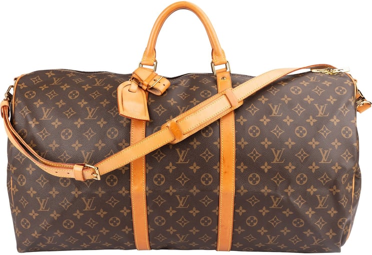 Louis Vuitton Louis Vuitton Monogram Canvas Keepall 60 Bandoulière Travel Bag