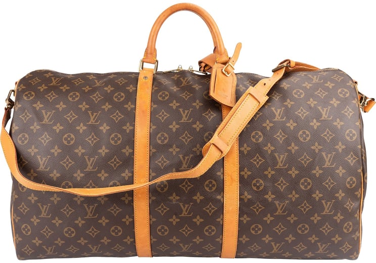 Louis Vuitton Louis Vuitton Monogram Canvas Keepall 60 Bandoulière Travel Bag