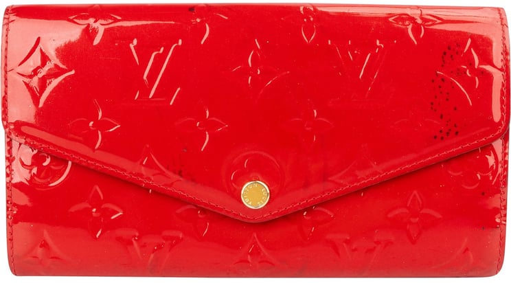 Louis Vuitton Louis Vuitton Monogram Vernis Sarah Wallet