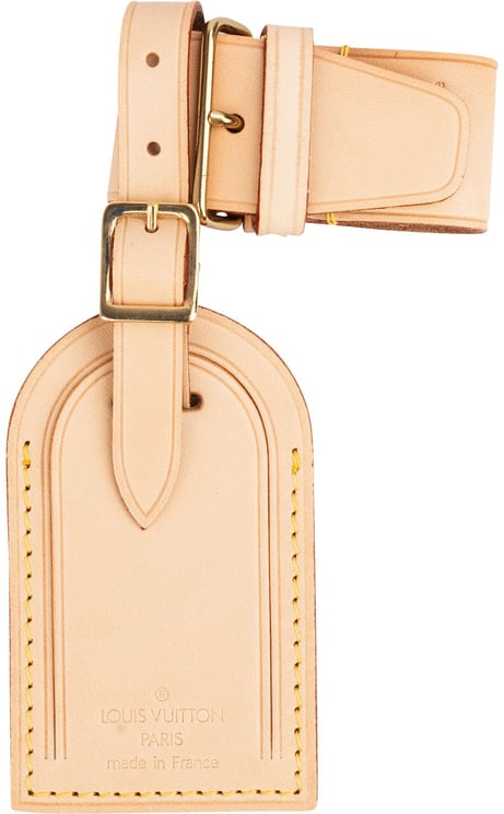Louis Vuitton Louis Vuitton Vachetta Leather Luggage Tag Travel Set