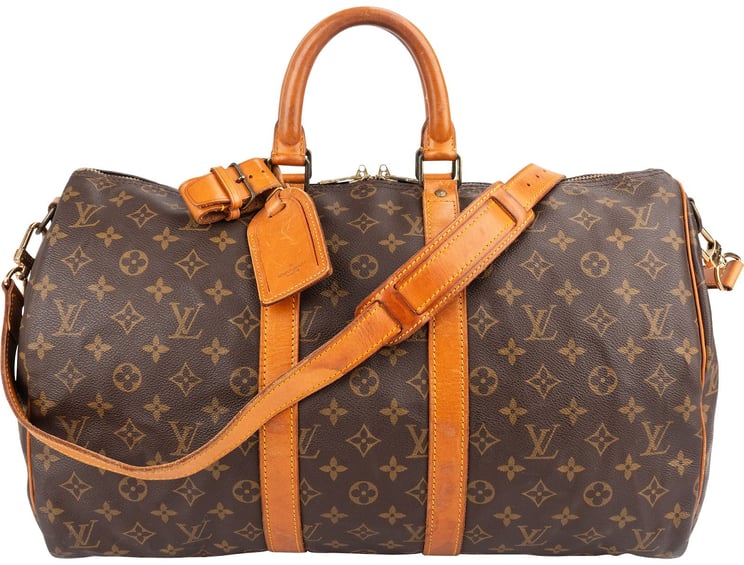 Louis Vuitton Louis Vuitton Monogram Canvas Keepall 45 Bandoulière Travel Bag
