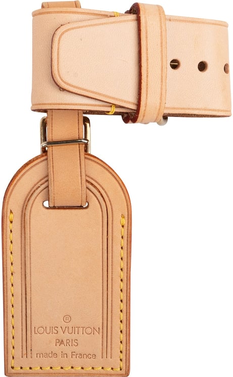 Louis Vuitton Louis Vuitton Vachetta Leather Luggage Tag Set