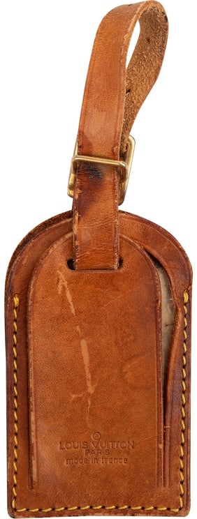 Louis Vuitton Louis Vuitton Vachetta Leather Luggage Tag