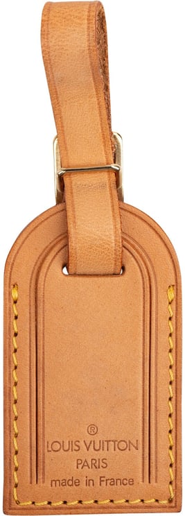 Louis Vuitton Louis Vuitton Vachetta Leather Luggage Tag