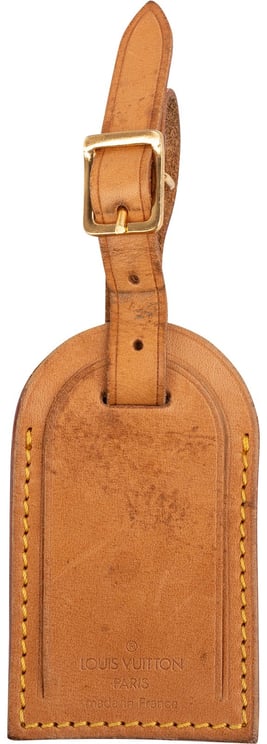 Louis Vuitton Louis Vuitton Vachetta Leather Luggage Tag