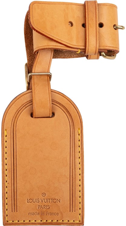 Louis Vuitton Louis Vuitton Vachetta Leather Luggage Tag Set