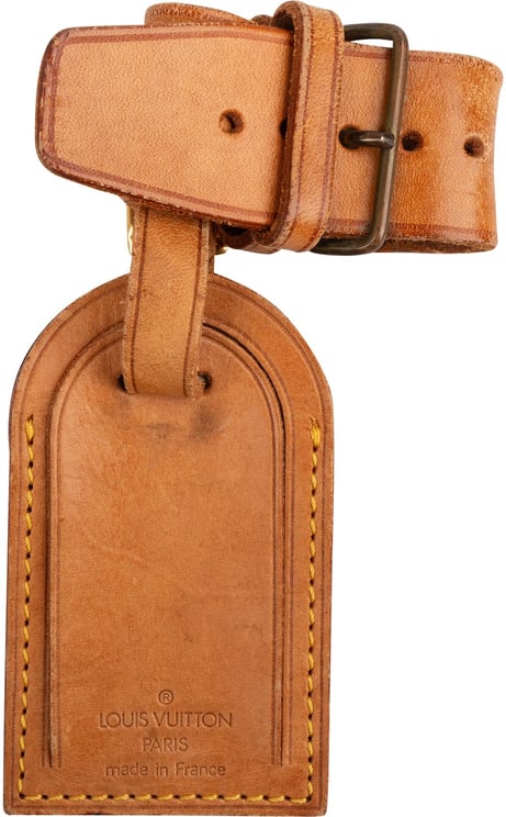 Louis Vuitton Louis Vuitton Vachetta Leather Luggage Tag Set