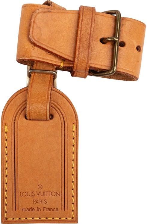 Louis Vuitton Louis Vuitton Vachetta Leather Luggage Tag Set