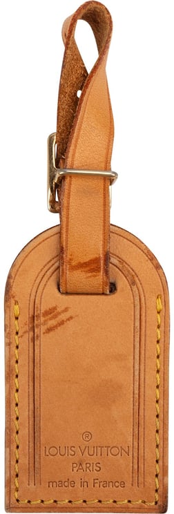 Louis Vuitton Louis Vuitton Vachetta Leather Luggage Tag