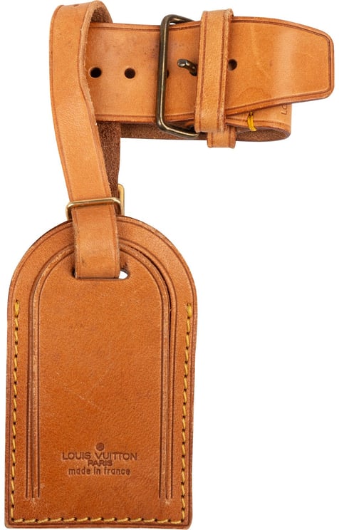 Louis Vuitton Louis Vuitton Vachetta Leather Luggage Tag Set