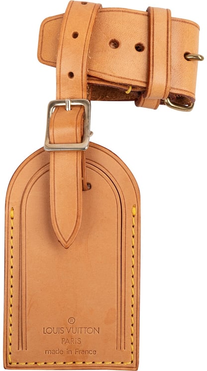 Louis Vuitton Louis Vuitton Vachetta Leather Luggage Tag Set