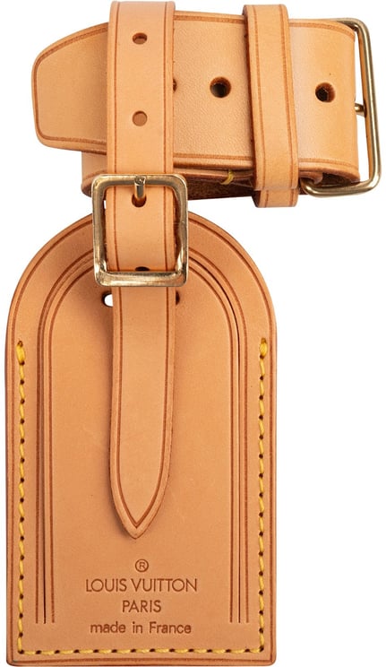 Louis Vuitton Louis Vuitton Vachetta Leather Luggage Tag Set