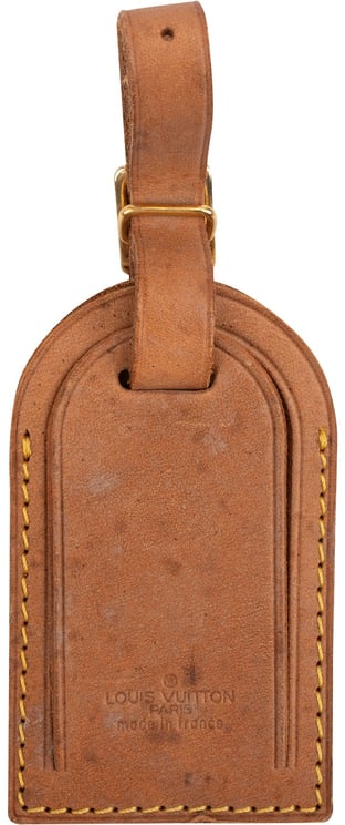 Louis Vuitton Louis Vuitton Vachetta Leather Luggage Tag