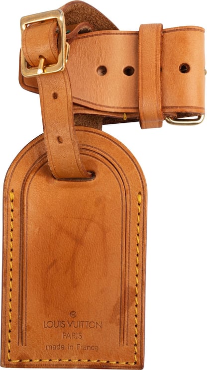 Louis Vuitton Louis Vuitton Vachetta Leather Luggage Tag Set
