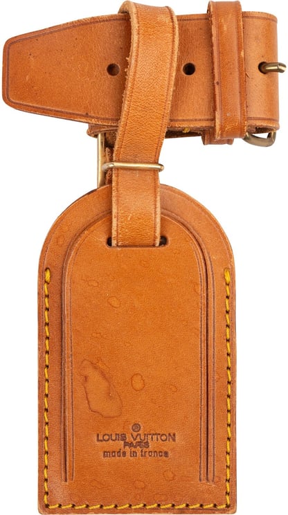 Louis Vuitton Louis Vuitton Vachetta Leather Luggage Tag Set