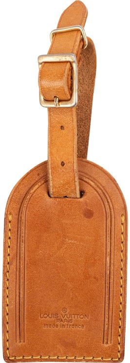 Louis Vuitton Louis Vuitton Vachetta Leather Luggage Tag