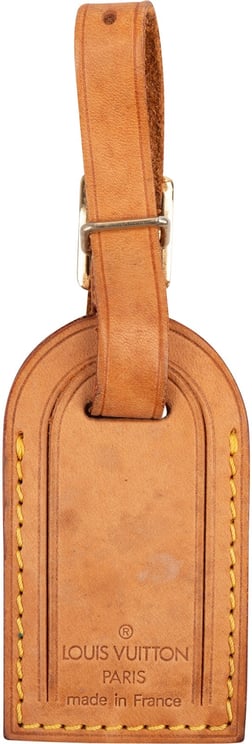 Louis Vuitton Louis Vuitton Vachetta Leather Luggage Tag