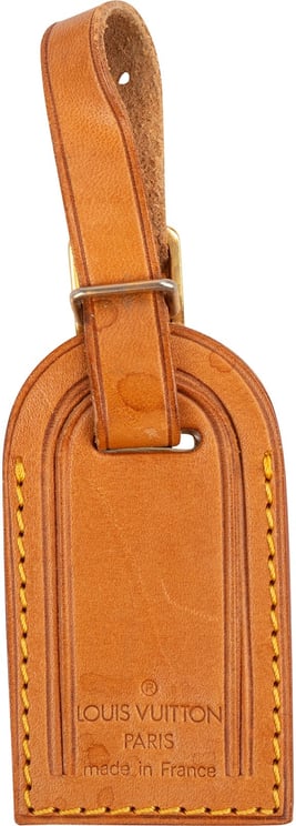 Louis Vuitton Louis Vuitton Vachetta Leather Luggage Tag