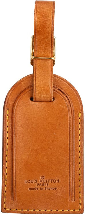 Louis Vuitton Louis Vuitton Vachetta Leather Luggage Tag