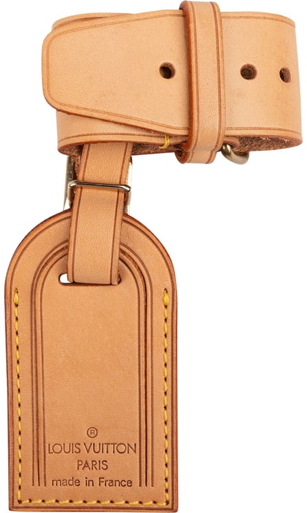 Louis Vuitton Louis Vuitton Vachetta Leather Luggage Tag Set