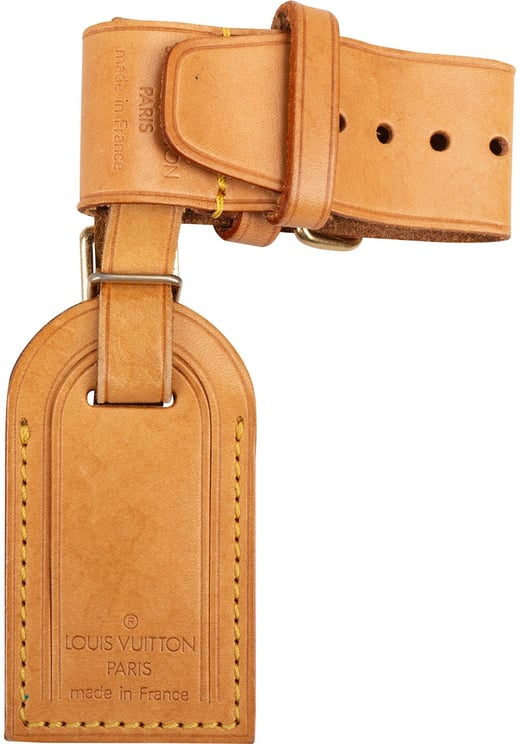 Louis Vuitton Louis Vuitton Vachetta Leather Luggage Tag Set