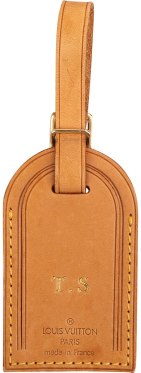 Louis Vuitton Louis Vuitton Vachetta Leather Luggage Tag (T.S)