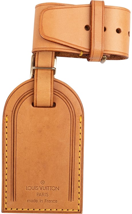 Louis Vuitton Louis Vuitton Vachetta Leather Luggage Tag Set