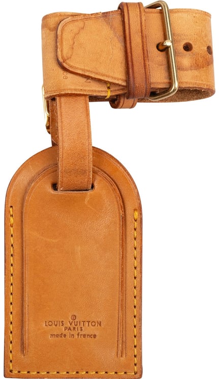 Louis Vuitton Louis Vuitton Vachetta Leather Luggage Tag Set