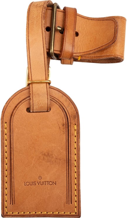 Louis Vuitton Louis Vuitton Vachetta Leather Luggage Tag Set