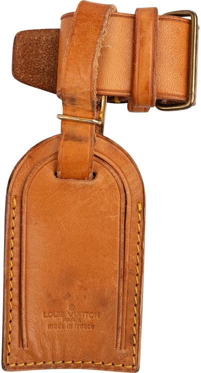 Louis Vuitton Louis Vuitton Vachetta Leather Luggage Tag Set