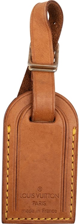 Louis Vuitton Louis Vuitton Vachetta Leather Luggage Tag