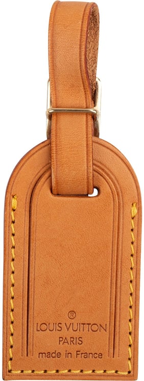 Louis Vuitton Louis Vuitton Vachetta Leather Luggage Tag