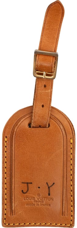 Louis Vuitton Louis Vuitton Vachetta Leather Luggage Tag (J.Y)