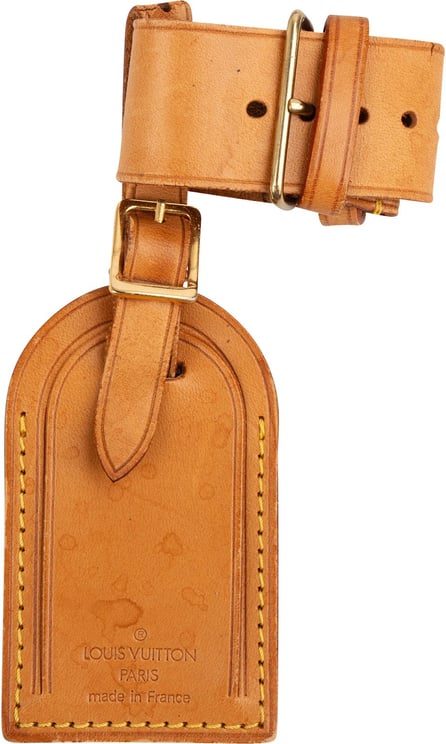 Louis Vuitton Louis Vuitton Vachetta Leather Luggage Tag Set