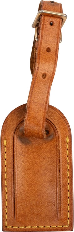 Louis Vuitton Louis Vuitton Vachetta Leather Luggage Tag