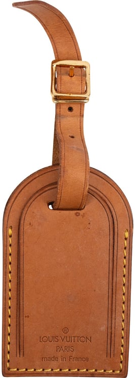 Louis Vuitton Louis Vuitton Vachetta Leather Luggage Tag