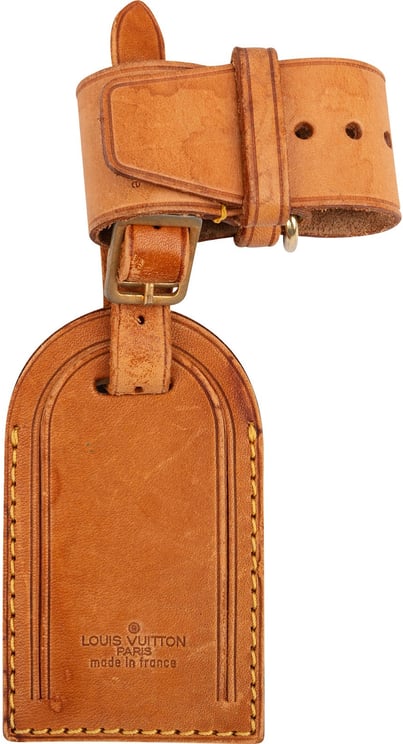 Louis Vuitton Louis Vuitton Vachetta Leather Luggage Tag Set