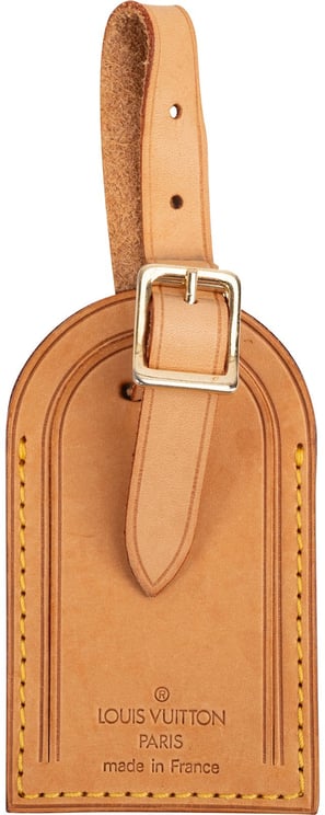 Louis Vuitton Louis Vuitton Vachetta Leather Luggage Tag