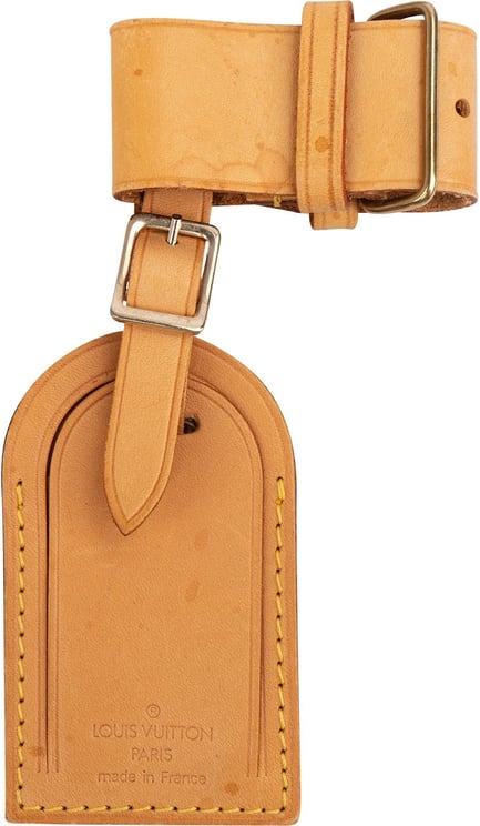 Louis Vuitton Louis Vuitton Vachetta Leather Luggage Tag Set