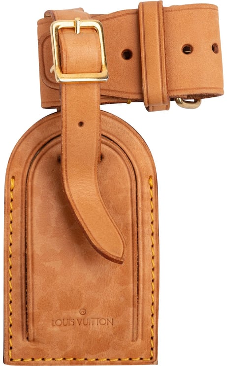 Louis Vuitton Louis Vuitton Vachetta Leather Luggage Tag Set