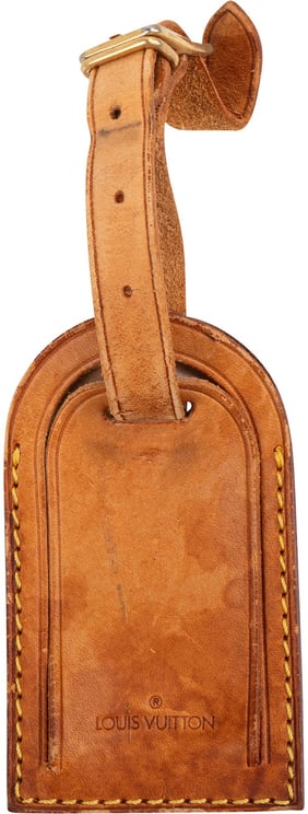 Louis Vuitton Louis Vuitton Vachetta Leather Luggage Tag