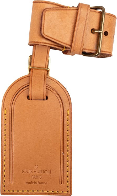 Louis Vuitton Louis Vuitton Vachetta Leather Luggage Tag Set
