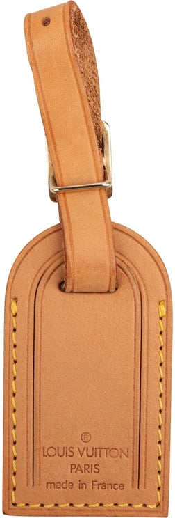 Louis Vuitton Louis Vuitton Vachetta Leather Luggage Tag