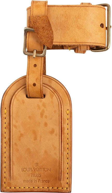 Louis Vuitton Louis Vuitton Vachetta Leather Luggage Tag Set