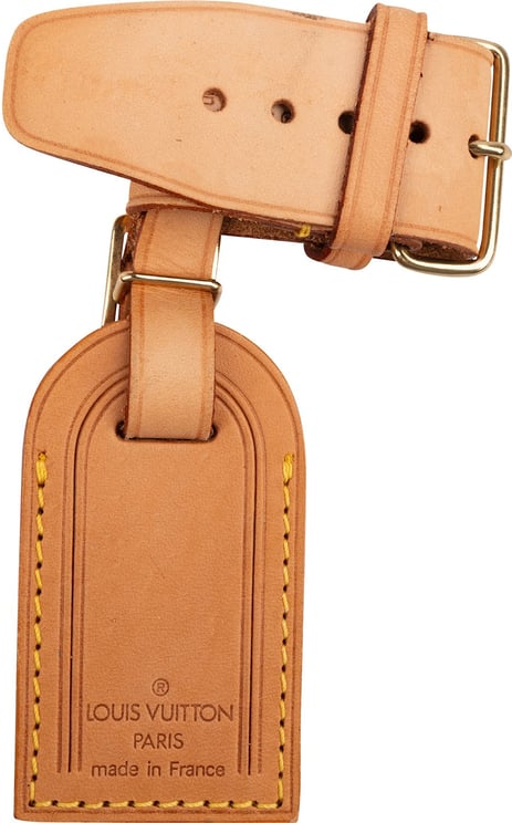 Louis Vuitton Louis Vuitton Vachetta Leather Luggage Tag Set