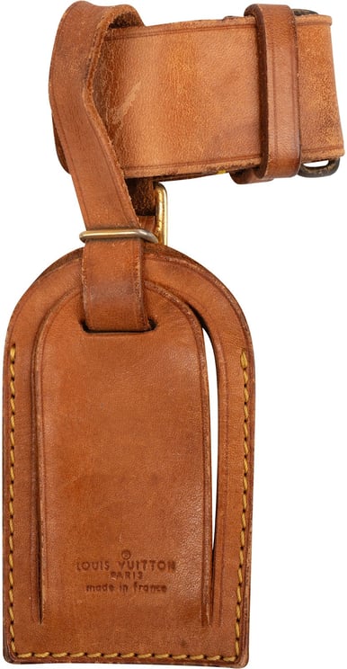 Louis Vuitton Louis Vuitton Vachetta Leather Luggage Tag Set