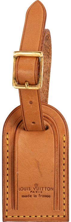 Louis Vuitton Louis Vuitton Vachetta Leather Luggage Tag